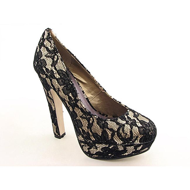 Madden Girl Women's Mellony Black Dress Shoes - 14299403 - Overstock ...