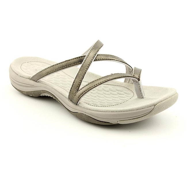 Privo By Clarks Women's Eskar Silver Sandals - Overstock Shopping ...