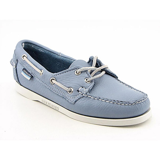 Sebago Womens Docksides Blue Casual Shoes Today 