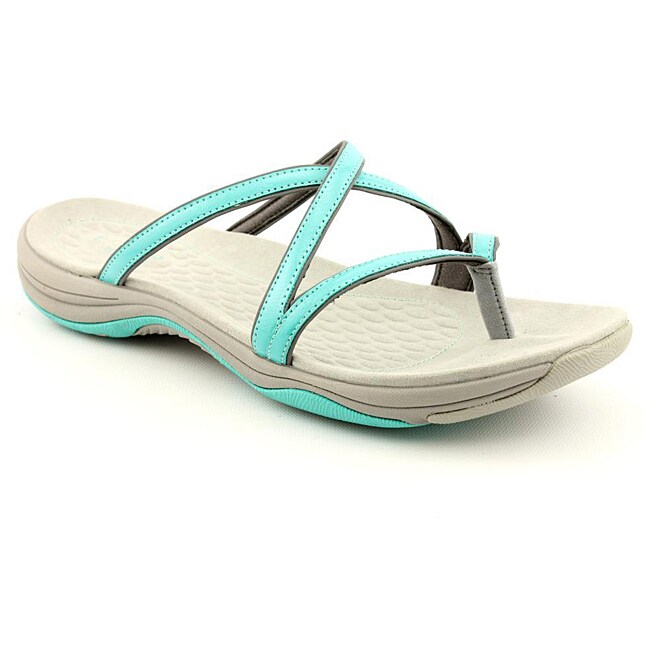 Privo By Clarks Women's Eskar Blue Sandals - 14302535 - Overstock.com ...