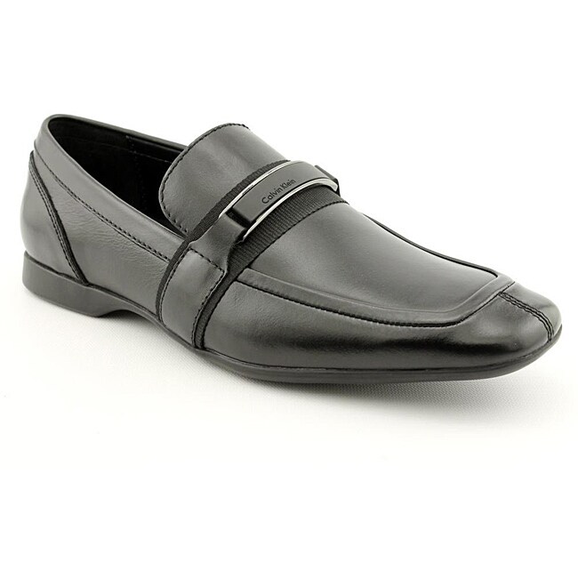 Calvin Klein Men's Shane Black Dress Shoes - Free Shipping Today ...