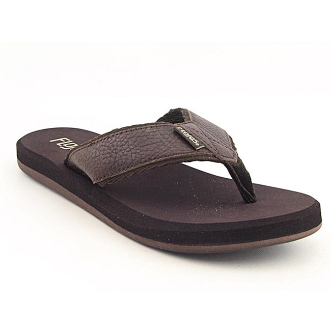 Flojos Men's Cole II Brown Sandals