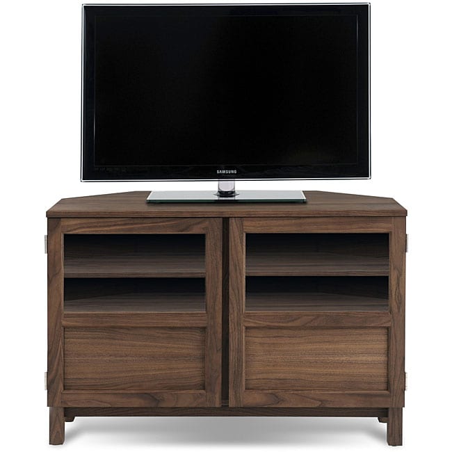 Jesper Office Walnut Corner TV Cabinet