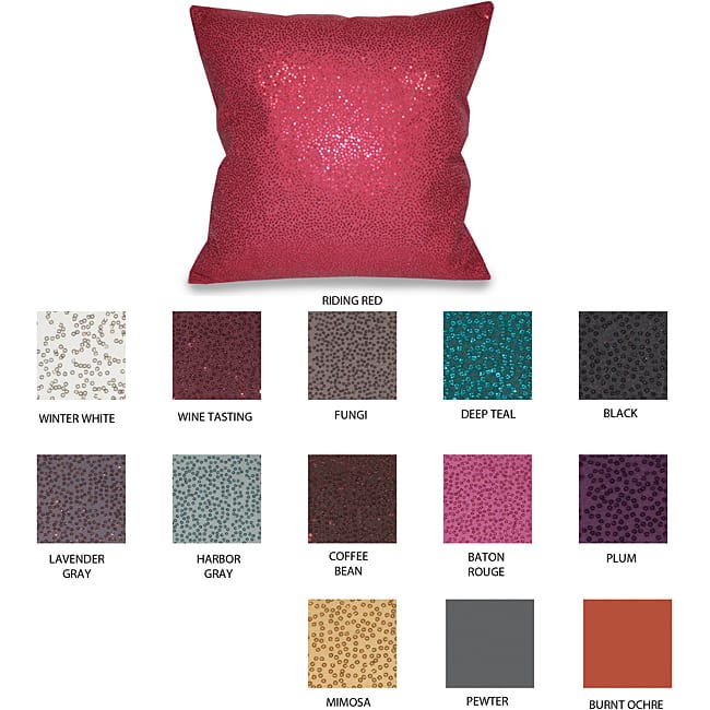 Thro 'Lucky' Sequined Decorative Pillow