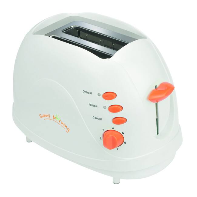 Kalorik Sunny Morning Tangerine 2-slice Toaster