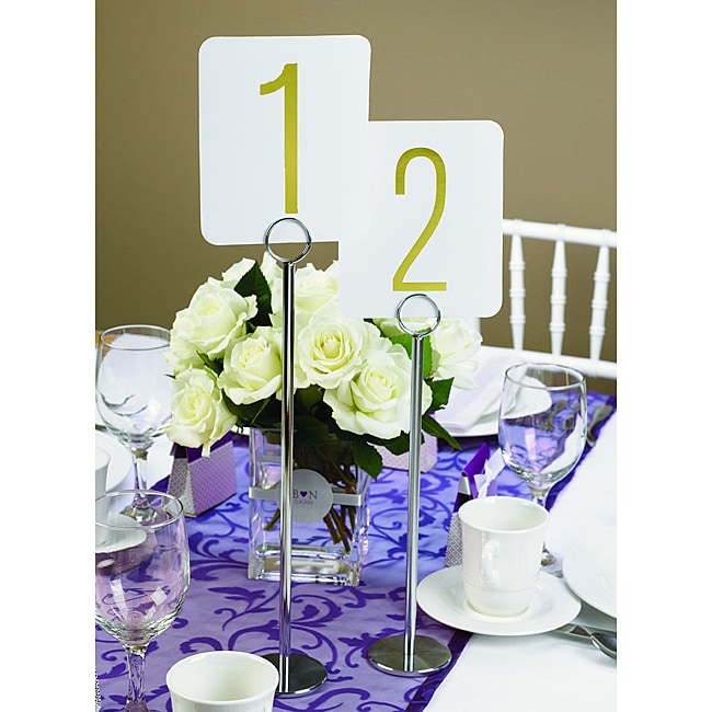 Gold Foil Table Numbers