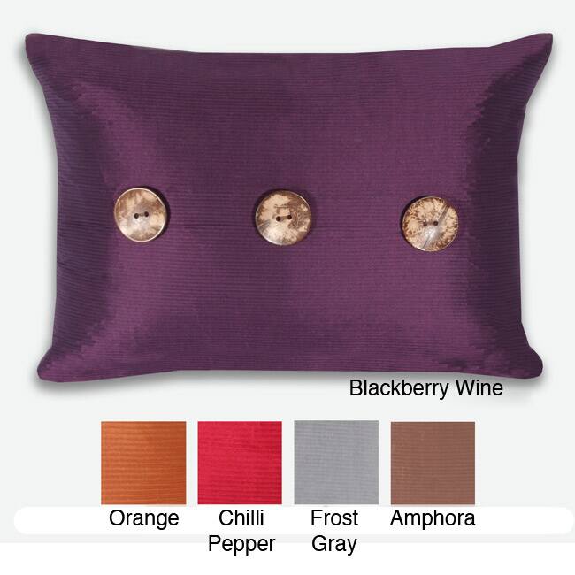 Porter Button 16x22-inch Pillow