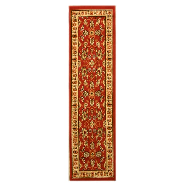 Pat Mahal Oriental Red Rug (2' x 7'3) EORC Runner Rugs