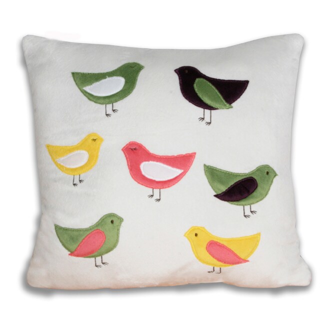 Multicolored Love Birds Pillow Free Shipping On Orders Over 45