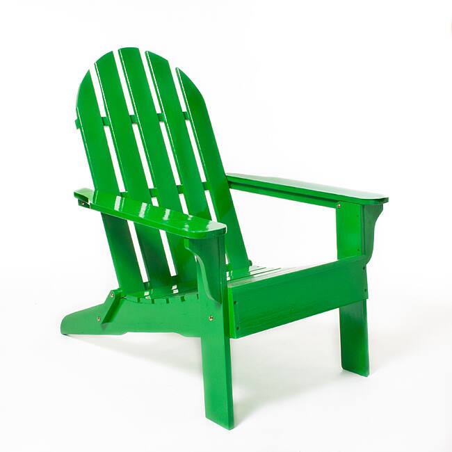 Green Adirondack Chair