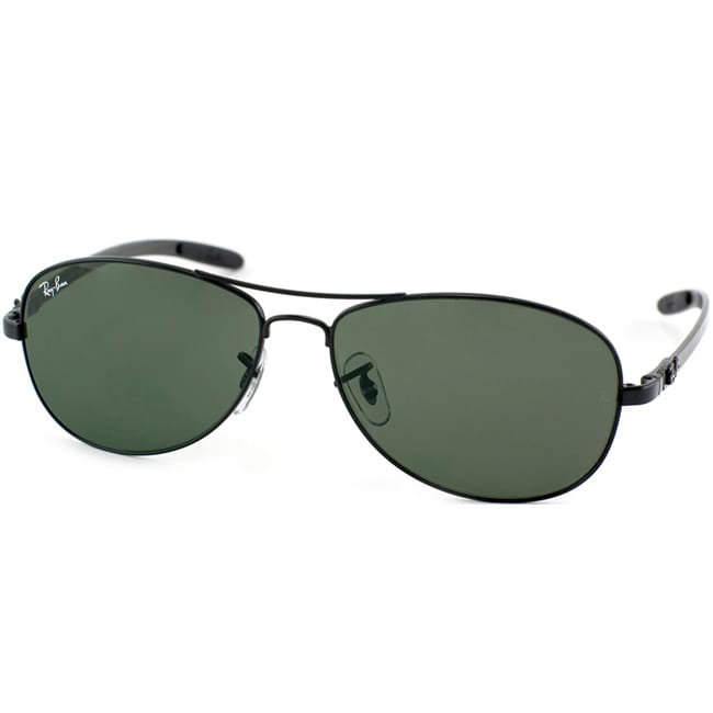 Ray ban Rb 8301 Carbon Fiber 002 Black Cockpit Sunglasses