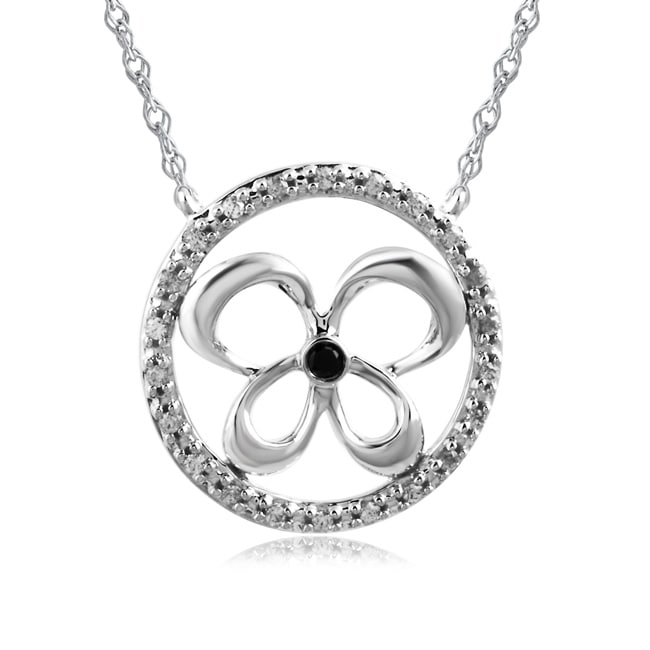 Diamond Butterfly Necklace (I2 I3, IJ) Today $141.99