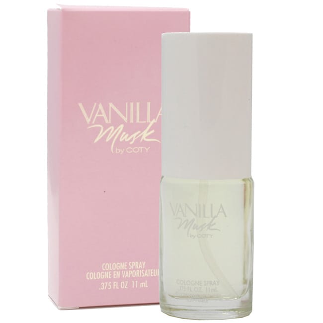 Coty Vanilla Musk Womens 0.375 ounce Cologne Spray