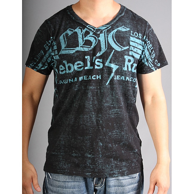 Neck Redondo Beach Black 2012 Graphic Tees Today $24.49