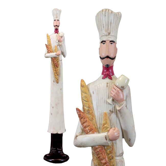 Resin Chef Statue Free Shipping On Orders Over 45