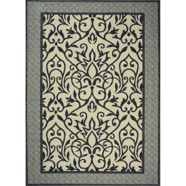 Endless Love Grey Indoor/outdoor Area Rug (5x7)