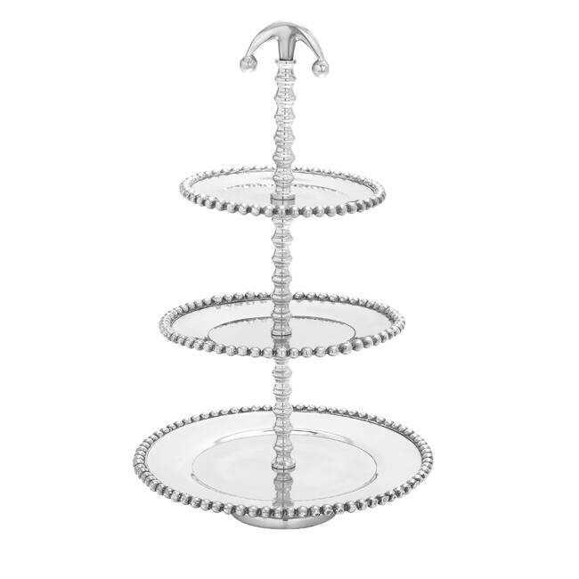 Casa Cortes Round 3 Tier Serving Tray