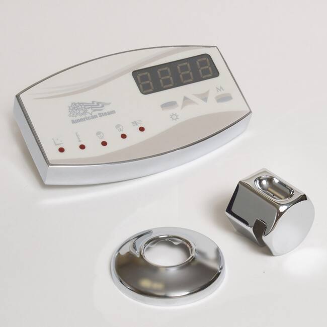 EC-PC Polished Chrome Steam Head and Control Steam Generator