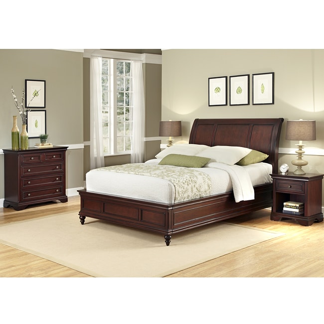 King Sleigh Bed Set