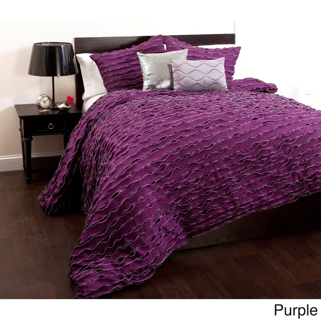 Lush Decor Modern Chic 5-piece Comforter Set