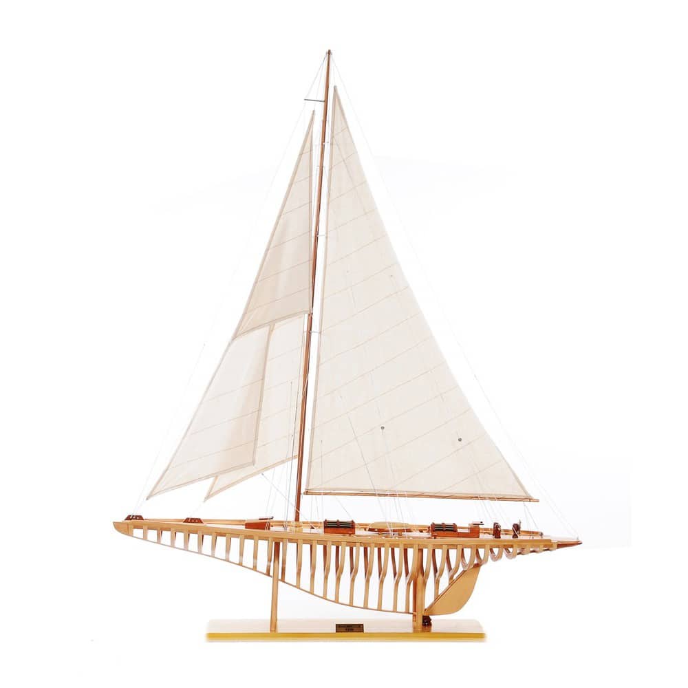 Old Modern Handicrafts Shamrock Open Hull Model Ship