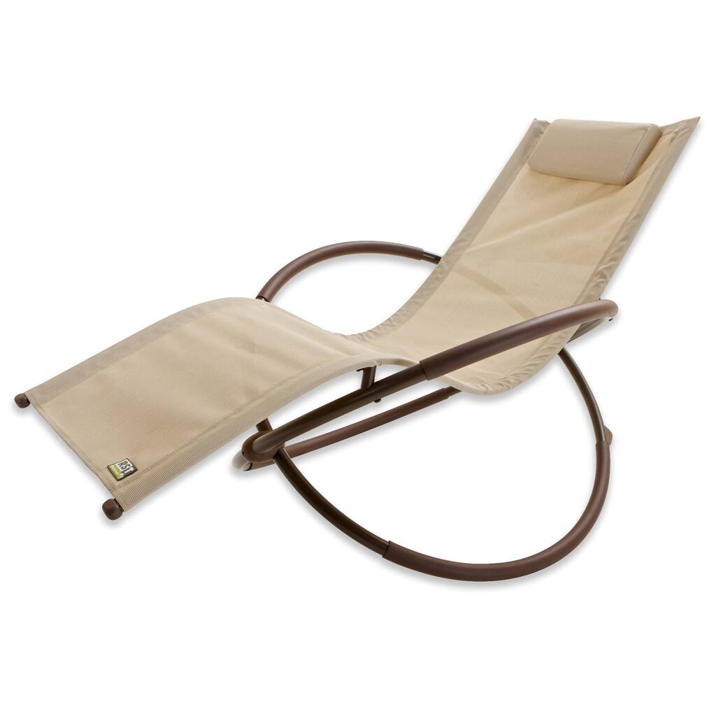 RST Brands Orbital Zero Gravity Patio Lounger Rocking Chair