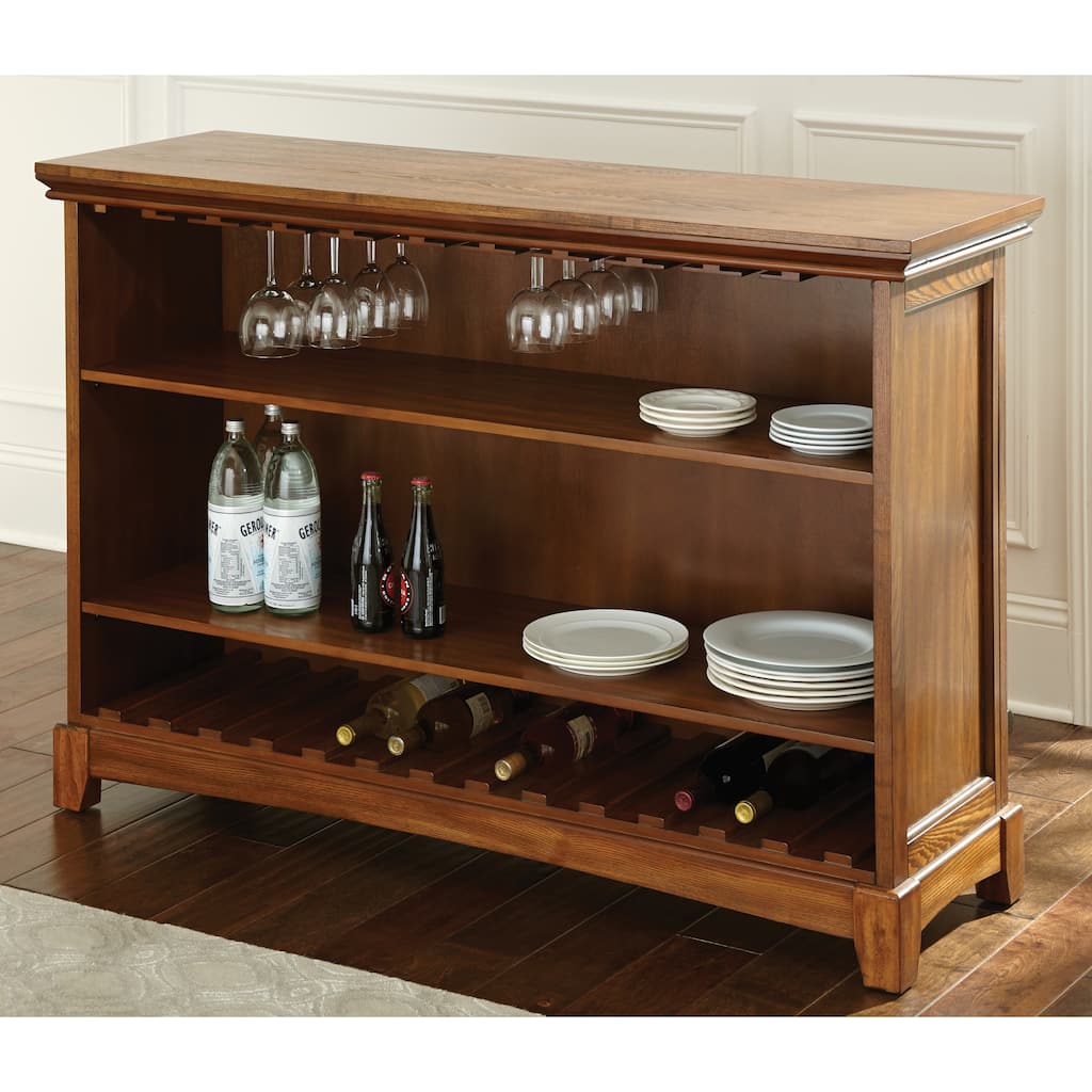 Maxwell Home Bar with Foot Rail by Greyson Living