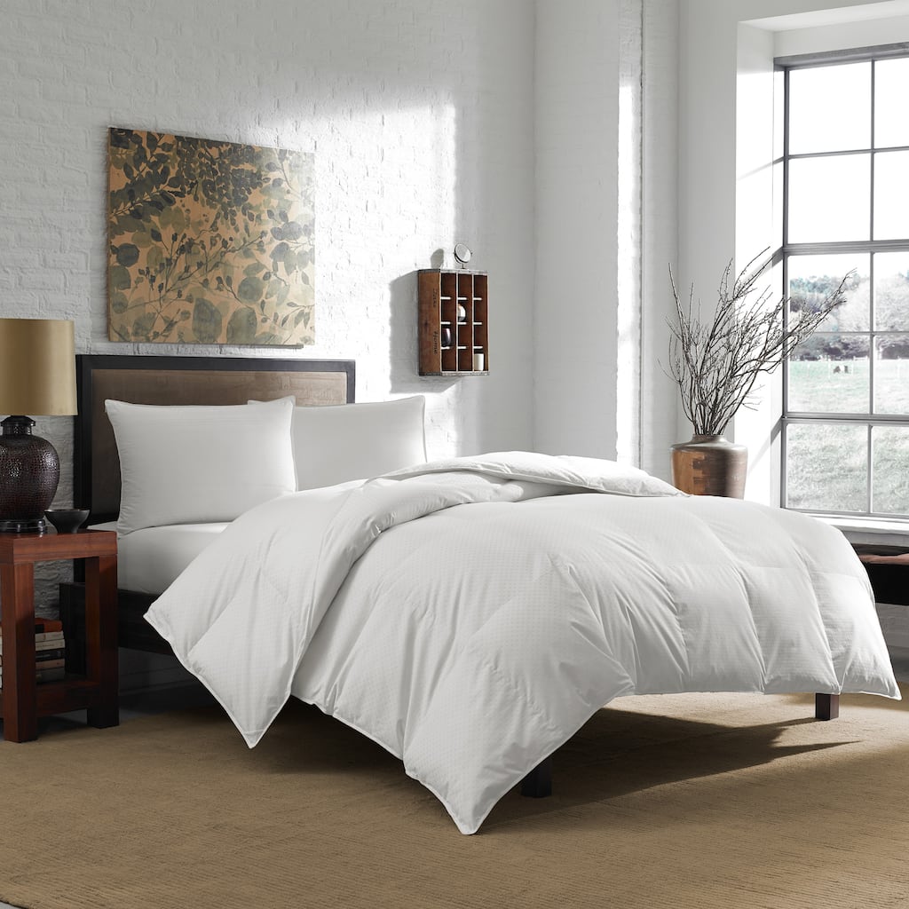 Eddie Bauer 650 Fill Power White Down Baffle Box Comforter