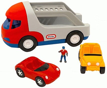 little tikes car carrier extra cars