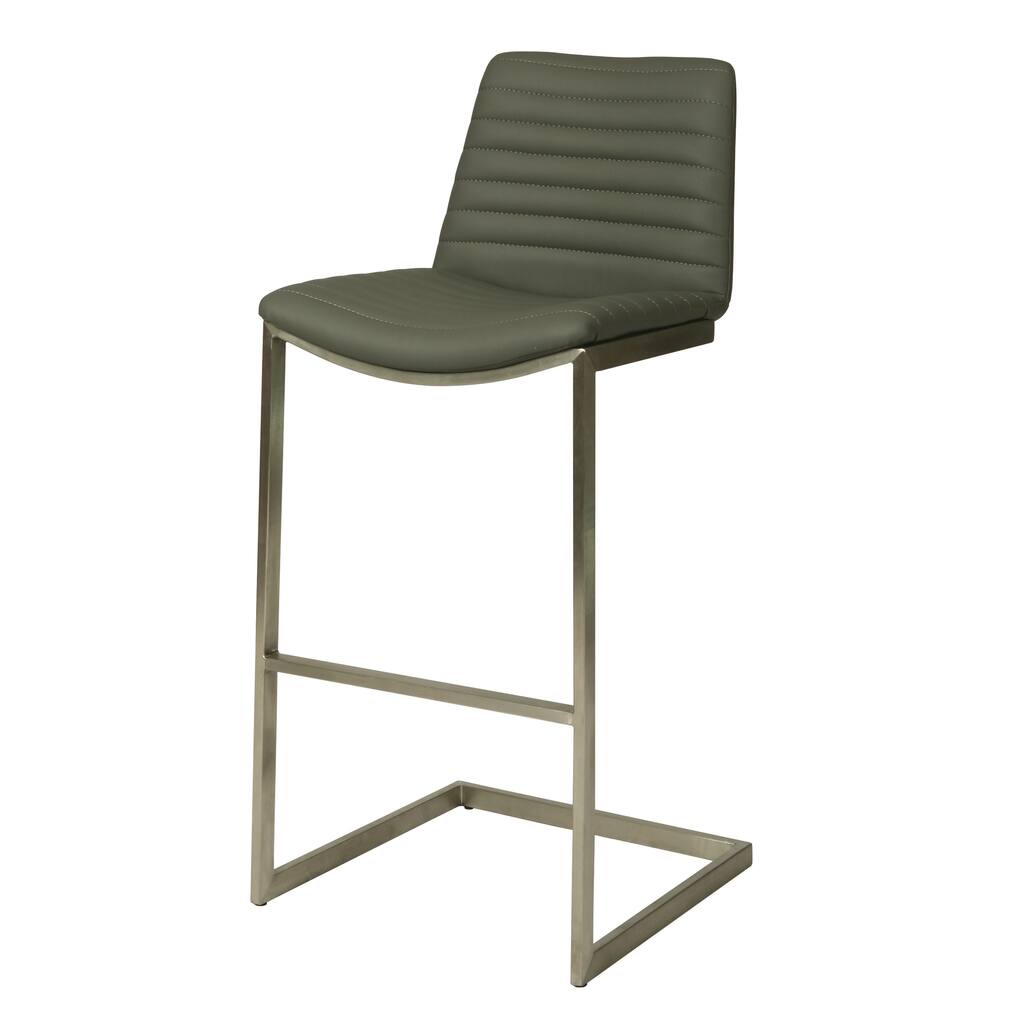 Buxton Grey 26-inch Barstool