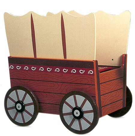 wagon toy chest