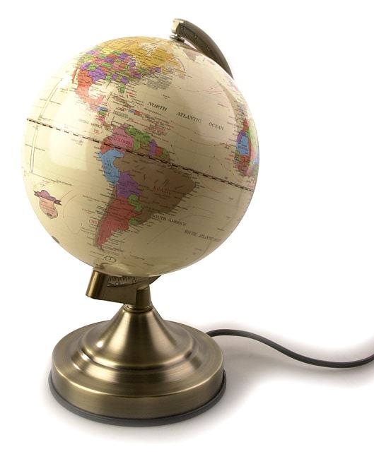 Details about   ILLUMINATED WORLD GLOBE 4-WAY TOUCH CONTROL LIGHT UP TABLE LAMP CHROME BRASS