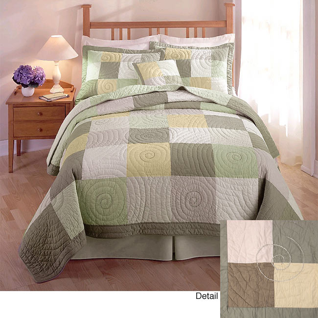 Royal Velvet Intrigue Luxury Quilt Set Free Shipping Today Royal Velvet Intrigue Luxury Quilt Set