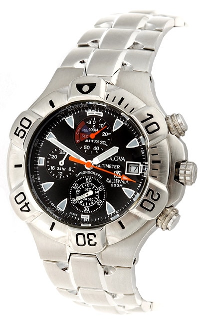 Bulova Millenia Mens Altimeter Chronograph Watch  