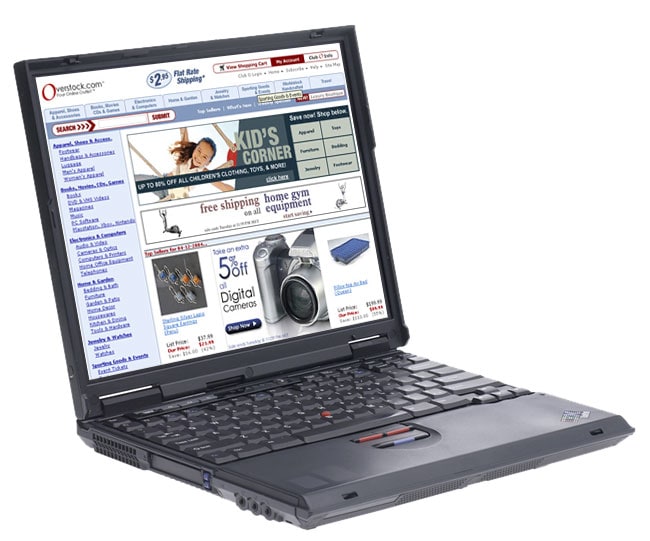 IBM ThinkPad T23 1.13GHz Pentium III Laptop w/DVD (Refurbished 