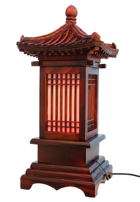 Pagoda Lamp (South Korea) - 409775 - Overstock.com Shopping - Great ...