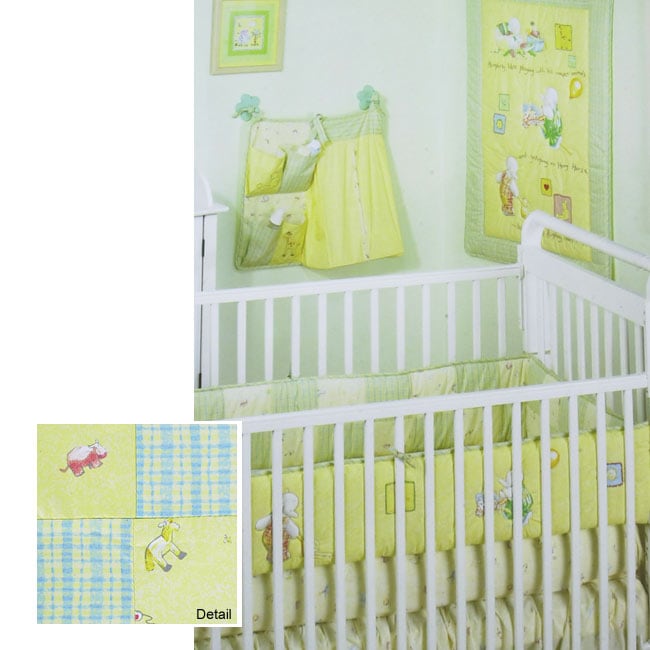 Wamsutta Humphreys Corner Yellow Crib Set  