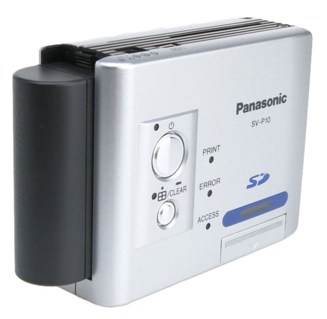 Panasonic SV P10 Ultra Compact SD Mobile Printer  