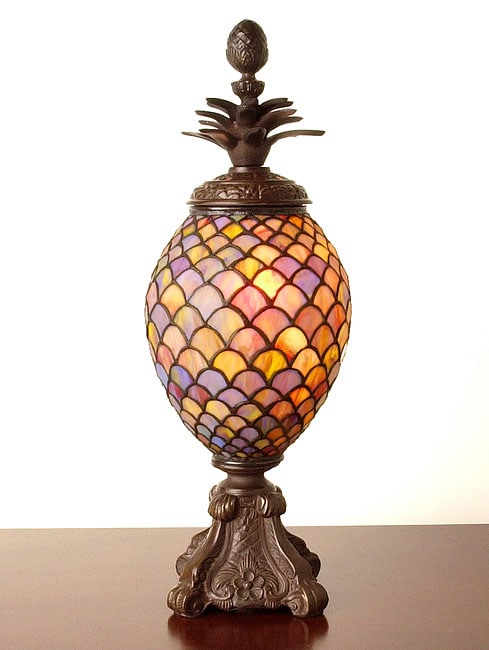 Tiffany style Pineapple Shape Lamp  