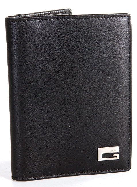 Gucci Mens Black Slimline Wallet