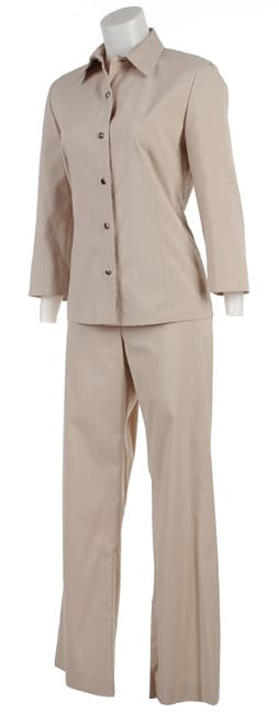 Garfield & Marks Options Striped Pant Suit  