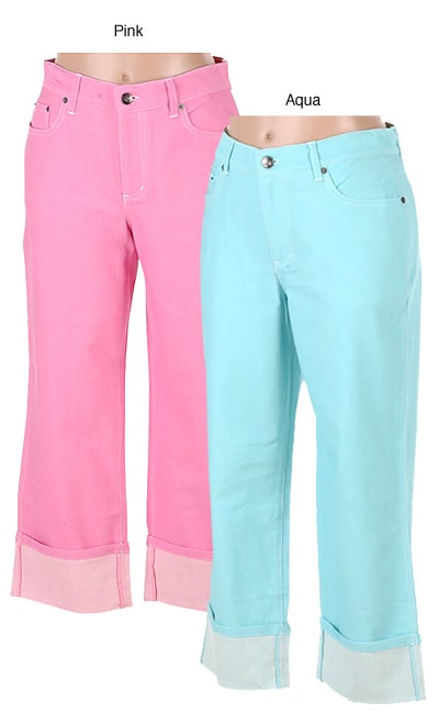 Beau Dawson Roll Cuff Capris  