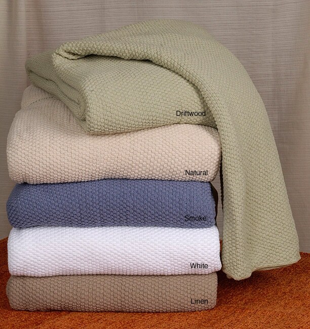 Classic Sweater Knit All-cotton Blanket - Free Shipping Today