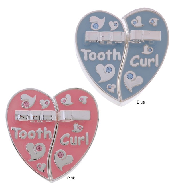Toddot Babys Silver Plated First Tooth & Curl Heart Keepsake Box 