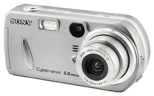 Sony Cyber Shot DSC P92 5.0MP Digital Camera (Refurbished)   