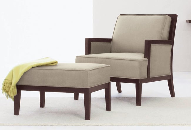 Beckett Lounge Chair and Ottoman Set  