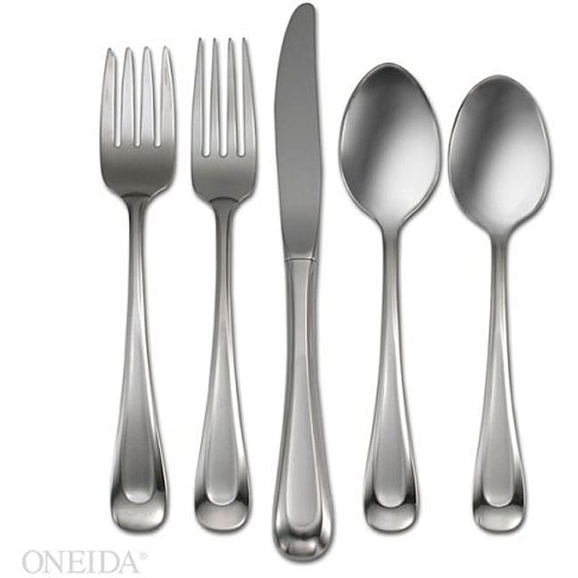 Oneida Satin Sand Dune 65 piece Flatware Set