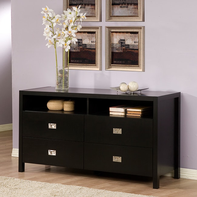 Napa Black 4 drawer Dresser