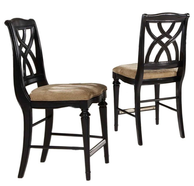 Broyhillison Scroll back Counter Stools (Set of 2)