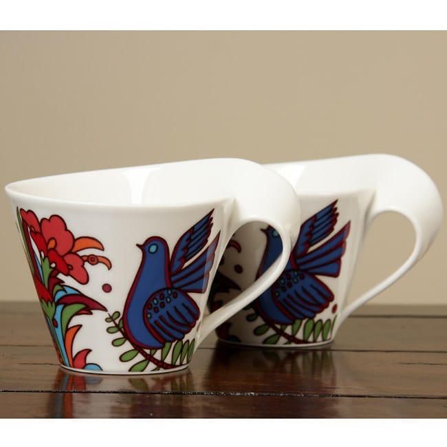 Villeroy & Boch New Wave Caffe Acapulco 6piece Mug Set Free Shipping